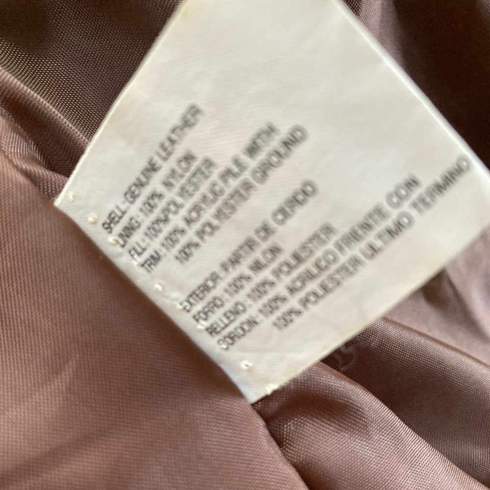 Northwest Territory leather jacket, fur trim - Picture 10 of 14
